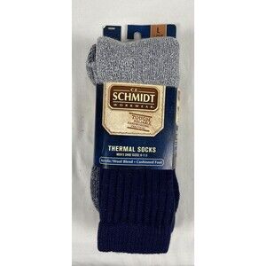 C.E. Schmidt Workwear Men's Large Thermal Socks Acrylic Wool Blend Cushioned